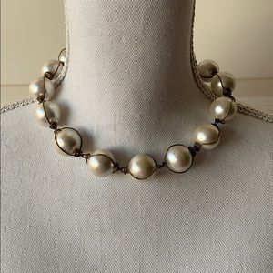 Faux Pearl Necklace